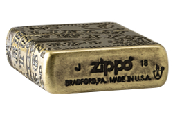 Зажигалка Armor™ Antique Brass Ouija Board Design ZIPPO 49001