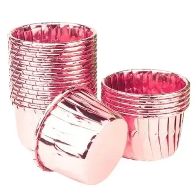 Капсула для капкейков, золото/серебро