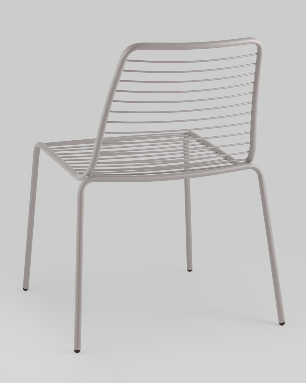 Стул Дели металл серый