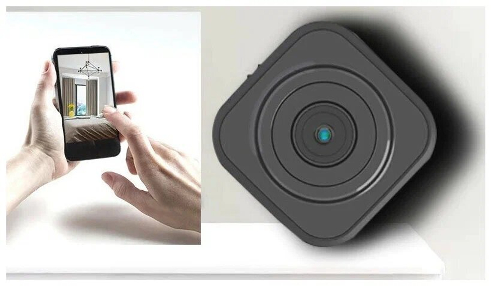 Мини-камера XPX L18 WiFi, Ночной режим, датчик движения, FHD 1080P