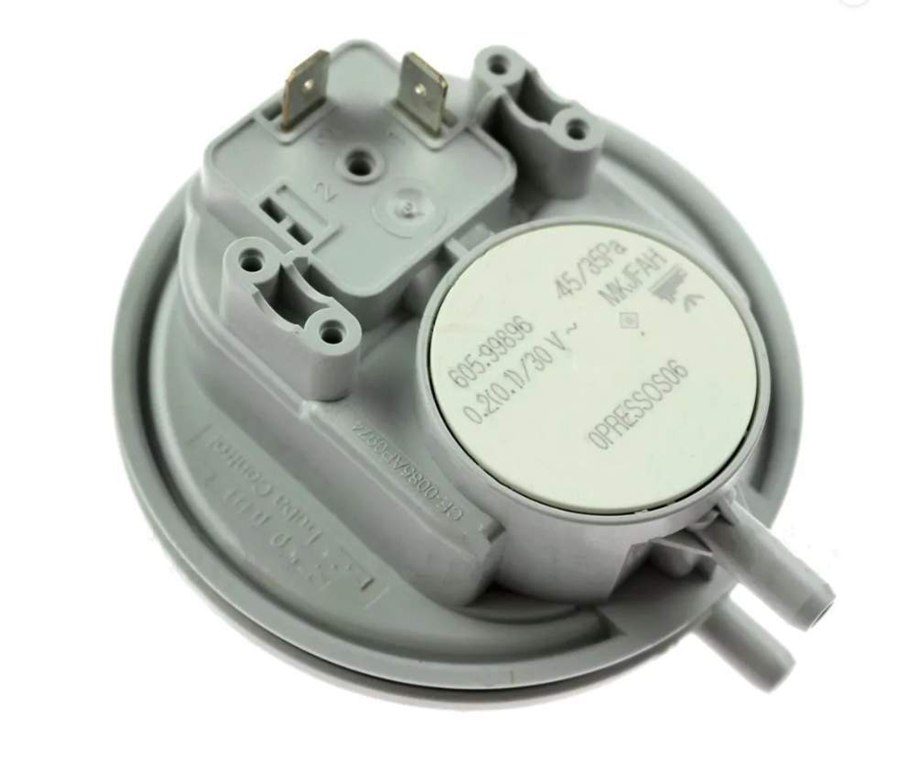 Реле давления воздуха, датчик тяги (прессостат) HUBA 45/35 Fondital