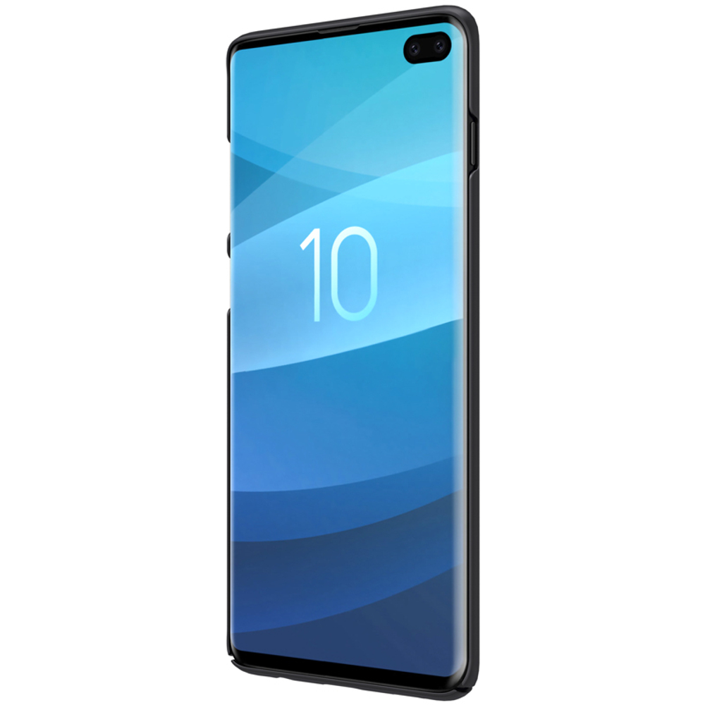 Чехол от Nillkin серии Super Frosted Shield для смартфона Samsung Galaxy S10+ плюс