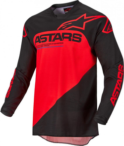 ALPINESTARS Джерси для мотокросса RACER SUPERMATIC JERSEY черно-красный