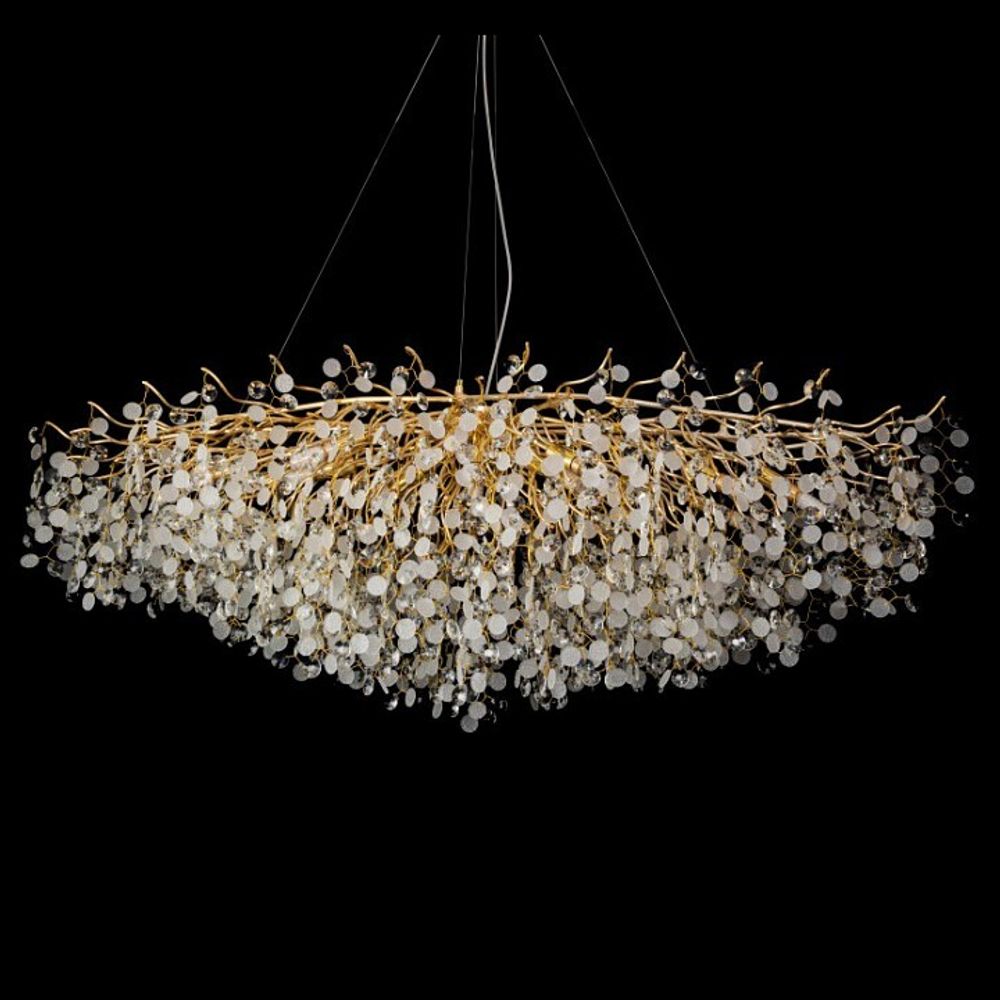 Подвесная люстра iLamp Savage 7204-L1600 GD