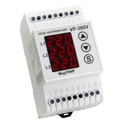 Реле напряжения Digitop Vp 380B