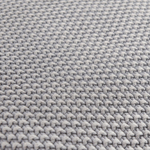 Плед из стираного хлопка серого цвета из коллекции essential, 130х180 см