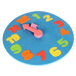 Коврик часы 19см, толщина 0,6 см, с-30600