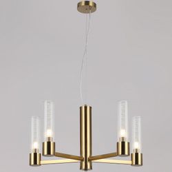 Подвесная люстра ILLUMICO BRASS IL0313-5P-79 BRASS