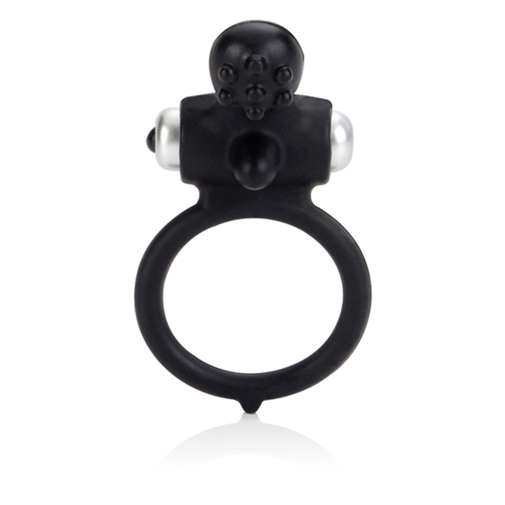 Черное виброкольцо Body & Soul Inspiration