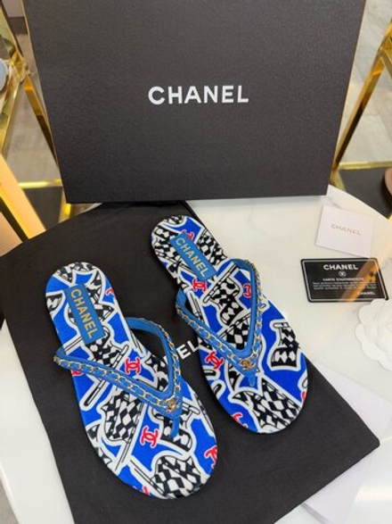 Шлепанцы CHANEL