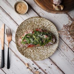 Тарелка d 22,5 см Brown Spider Silk P.L. Proff Cuisine [6]