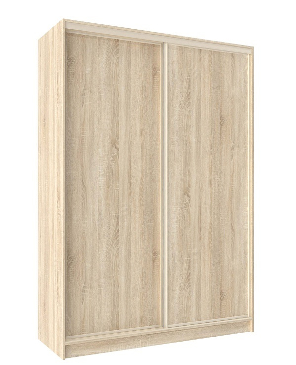 Шкаф-купе двухдверный 1600 Домашний Дуб Сонома