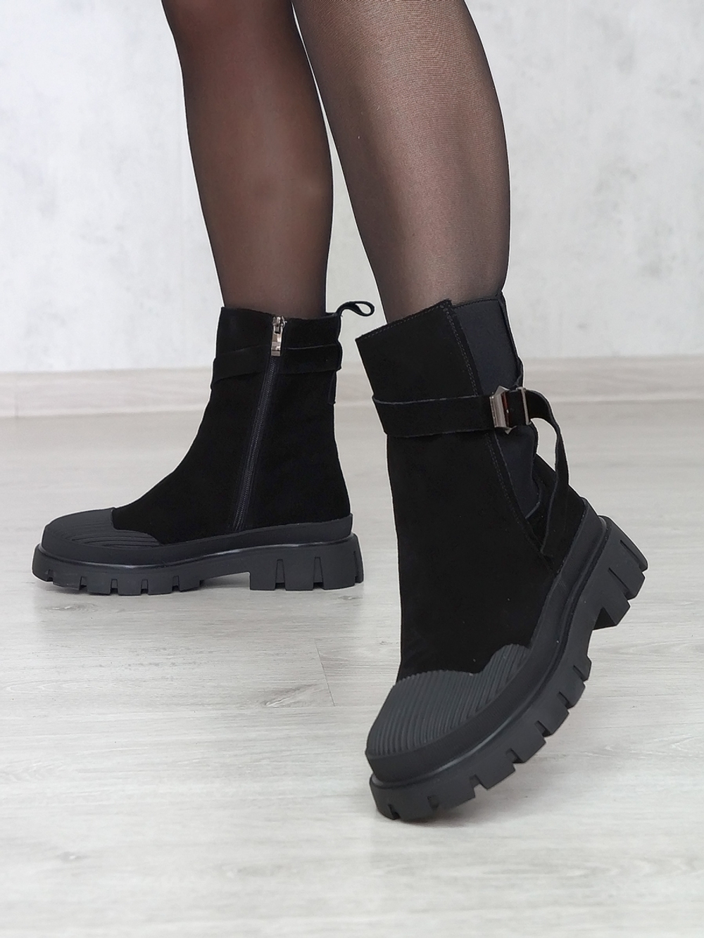 Полусапожки женские зимние