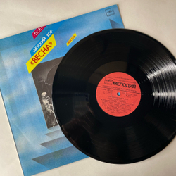 Винтажная виниловая пластинка LP Детский Хор Весна, Поёт Детский Хор Весна (СССР 1987)