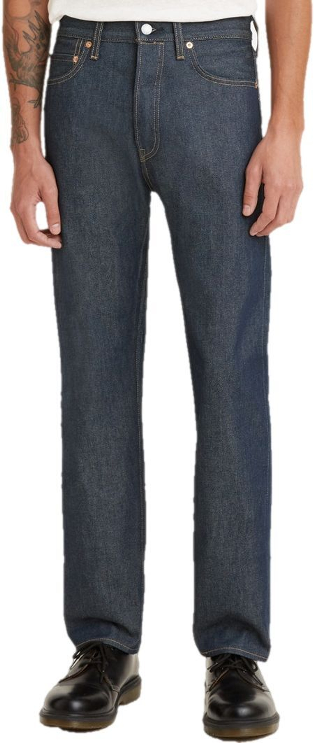 Джинсы Levis 501 Levi's Original LMC LMC 80S CARRIER STF RIGID синий