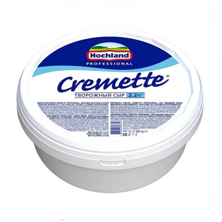 Сыр творожный HOCHLAND Cremette Professional, 2,2 кг