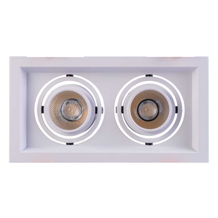 Встраиваемый светодиодный светильник De Markt Круз 15 637016202