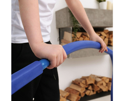 Батут с поручнем DFC Gardenature 36'' синий