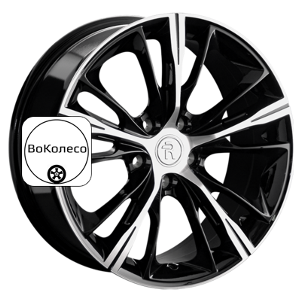 8x18/5x114,3 ET37 D66,6 HV67 BKFP (конус, C570) Replay