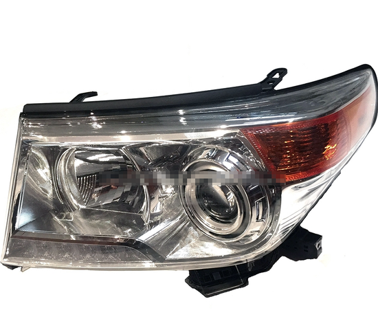 Передние фары Ленд Крузер 200 V5 type [Комплект Л+П; Биксеноновая линза; электрокорректор; яркие ходовые огни]