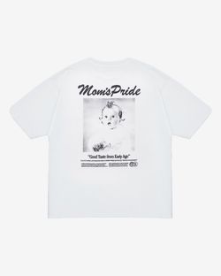 Футболка Mom's Pride белая