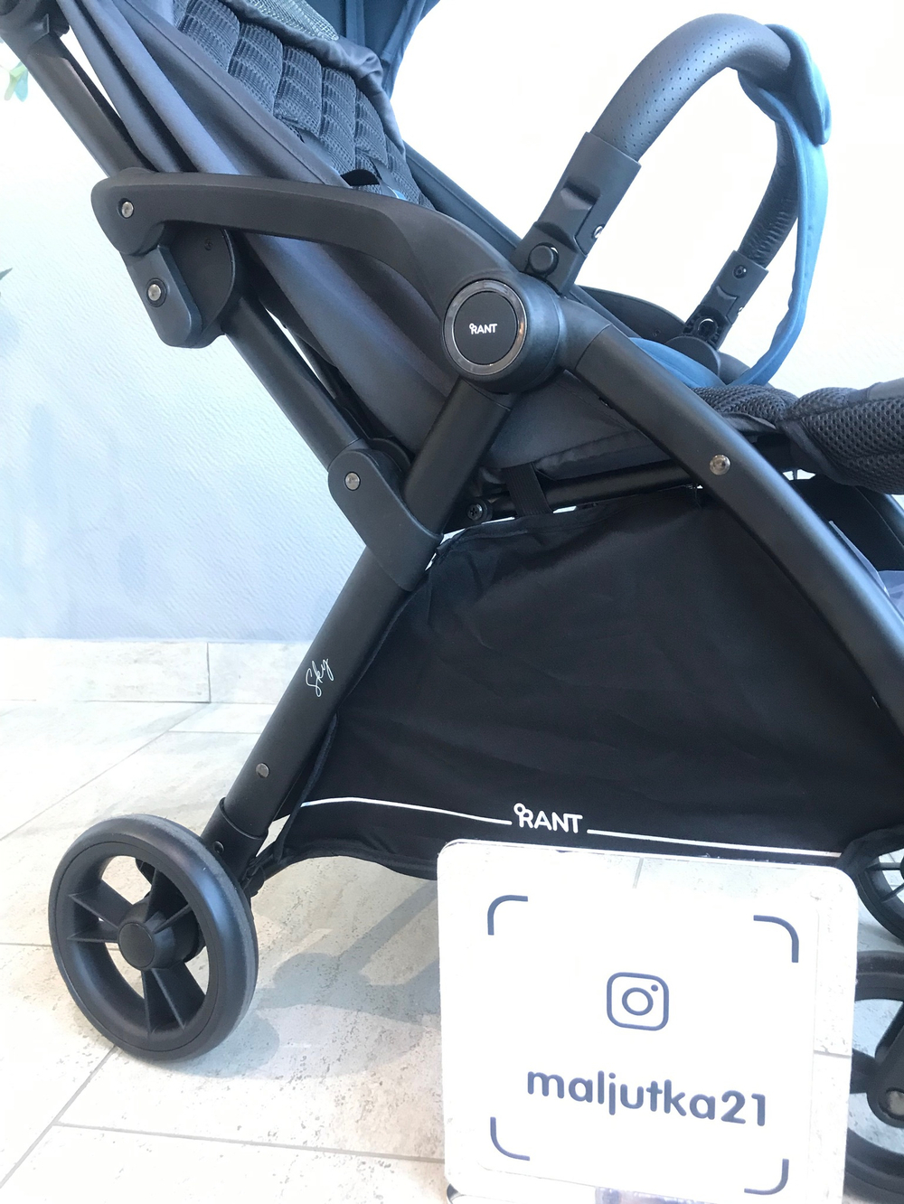 Коляска детская RANT "SKY" RA400 Indigo
