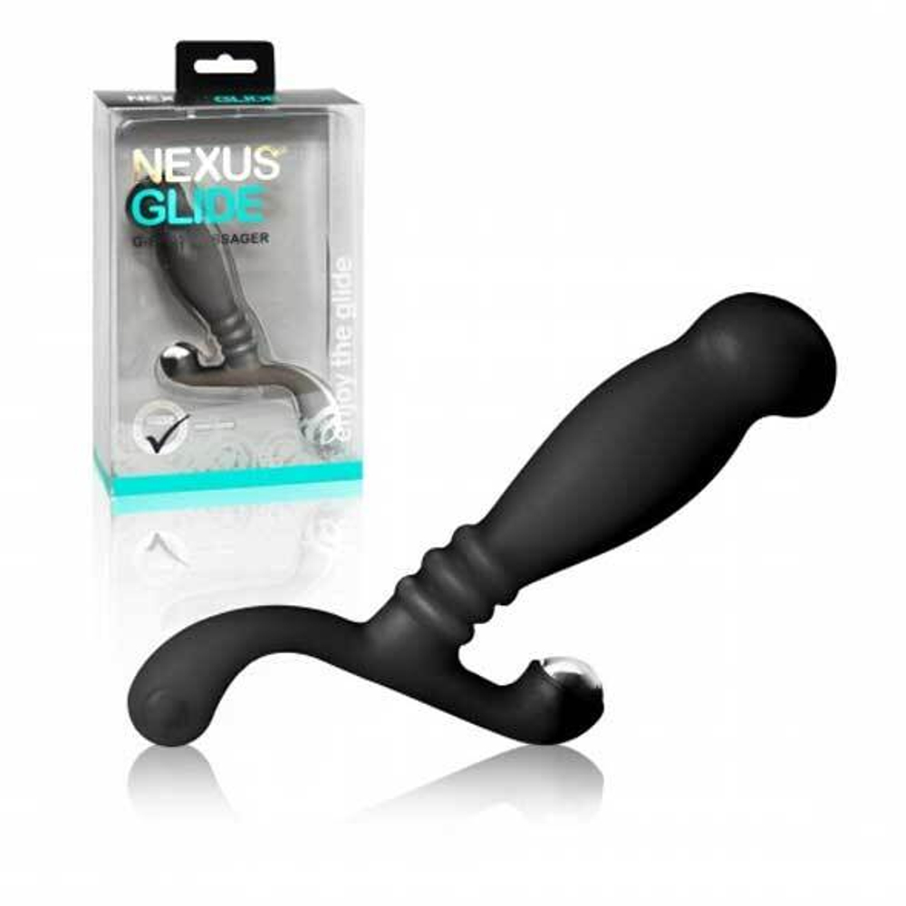Стимулятор простаты Nexus Glide – с металлическим шариком, 11,6 см