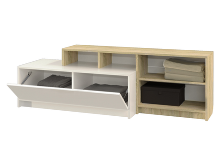 Тумба под ТВ (с выступом)Эдем-1 секция №25