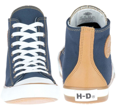 Высокие кеды Filkens Blue Leather Sneakers Harley-Davidson