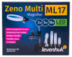 Мультилупа Levenhuk Zeno Multi ML17, черная