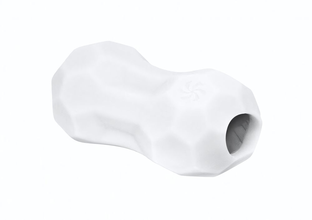 Двусторонний мастурбатор Marshmallow Dreamy White (Цвет: белый)