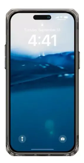 Чехол Uag Plyo для iPhone 14 Pro 6.1", цвет тонированный (Ash)