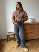 Брюки карго Snow для беременных, Серый графит