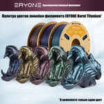 Пластик Eryone Burnt Titanium PLA 1.75mm 1kg Dark Gold