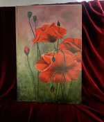 Картина «Маки» | Холст, масло 60х40 см | Художница Ефимова Ольга