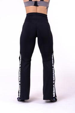 Женские лосины Nebbia 70’s Fancy flared pants 667 black