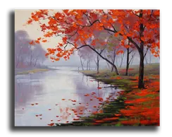 Постер "Отражение в озере"