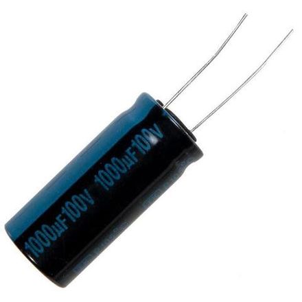 Конденсатор электролитический 100 В 1000 мкФ "Jamicon" 16x35мм 105 град.