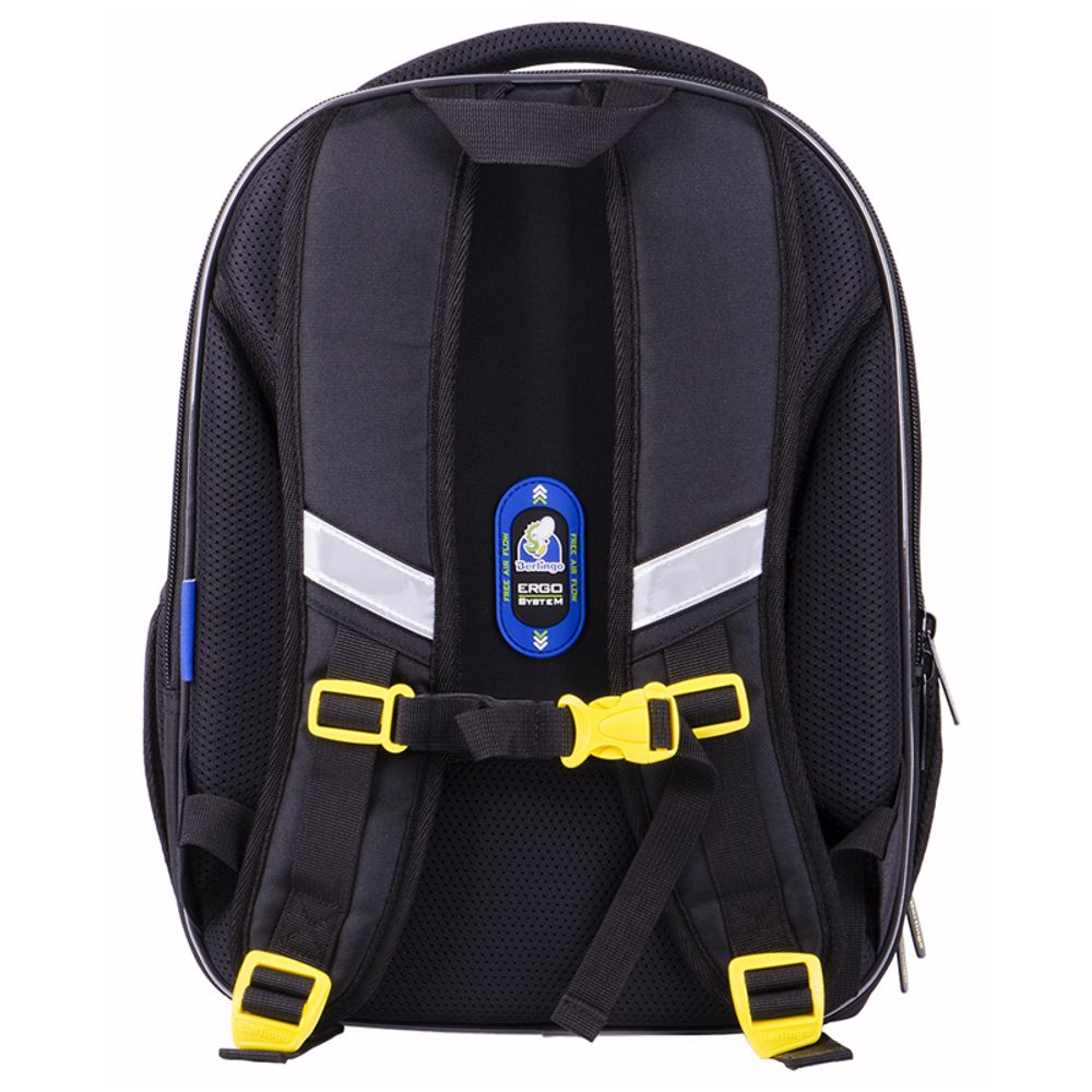 Ранец Berlingo Expert Plus Spaceman 38х29х15см, 3 отд., с анатомической спинкой