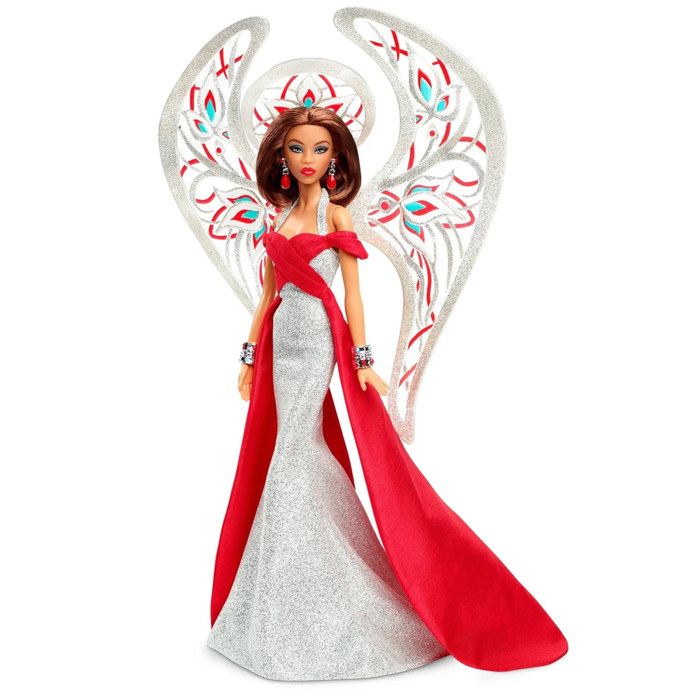 Кукла Barbie x Bob Mackie 2023 Holiday Angel Doll