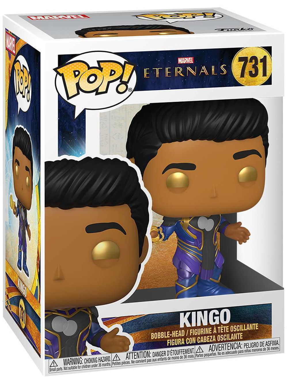 Фигурка Funko POP! Bobble Marvel Eternals Kingo (731) 49708