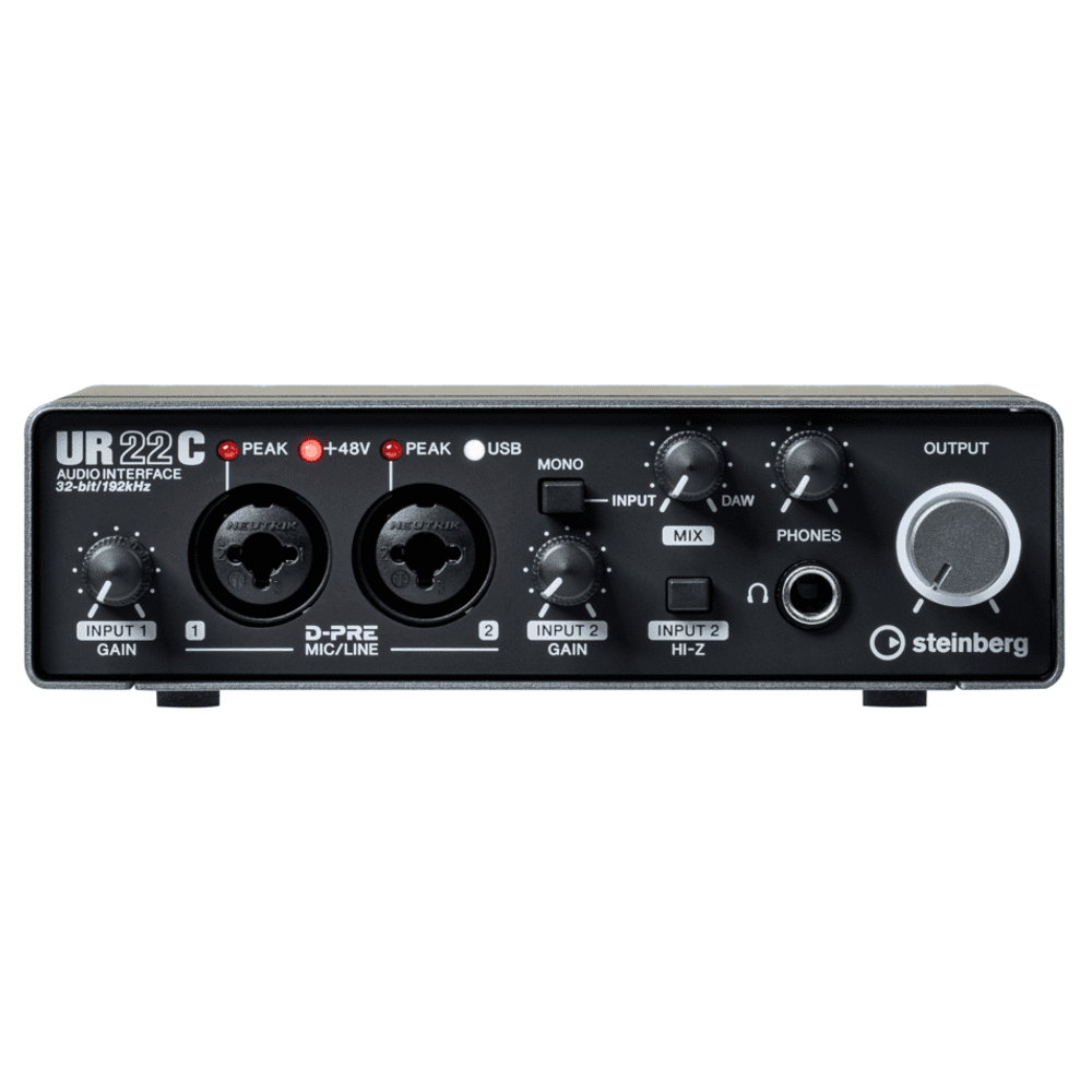 SteinbergUR22C Recording Pack