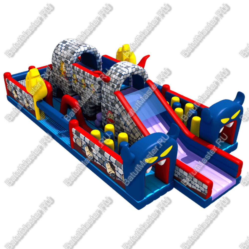 Коммерческий надувной батут "Замок привидений"