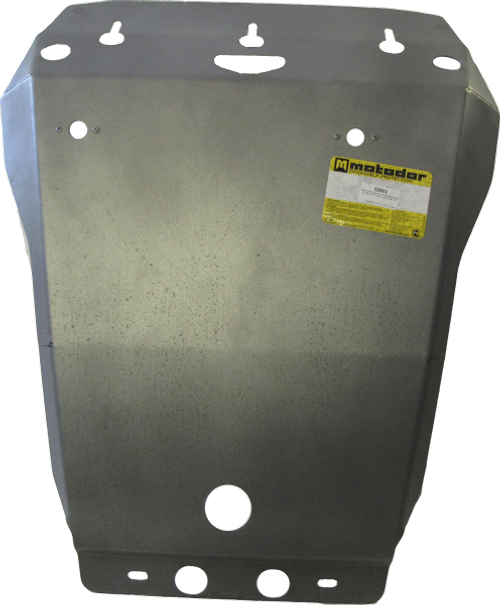 Защита картера Двигателя, Переднего дифференциала, КПП. 5 мм, Алюминий. для Toyota Land Cruiser Prado 150 2014-2017, Toyota Land Cruiser Prado 150 2017-2023, Toyota Land Cruiser Prado 150 2009-2014 MOTODOR.32503