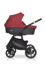 Коляска  BELLA (2 в 1) (RIKO BASIC) 10 серый-красный