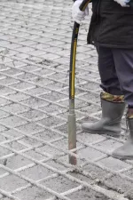 Глубинный вибратор VPK-60T высокочастотный - [42V / 60 мм]