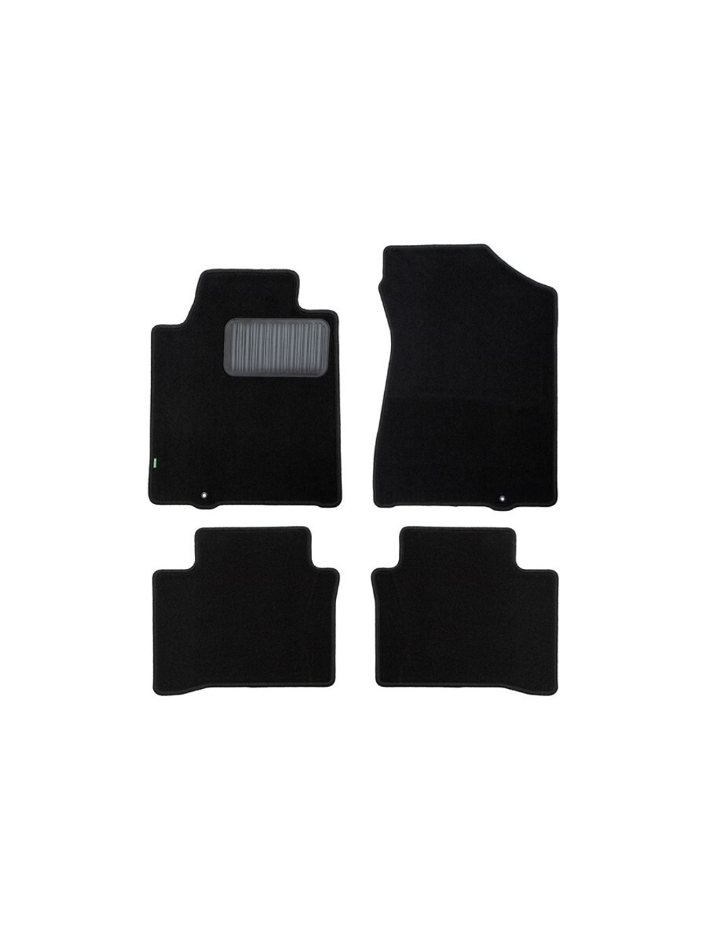 Коврики в салон для NISSAN Teana II 2008-2011, 2011-2014, седан, 4 шт. (текстиль) KLEVER02362301210KH