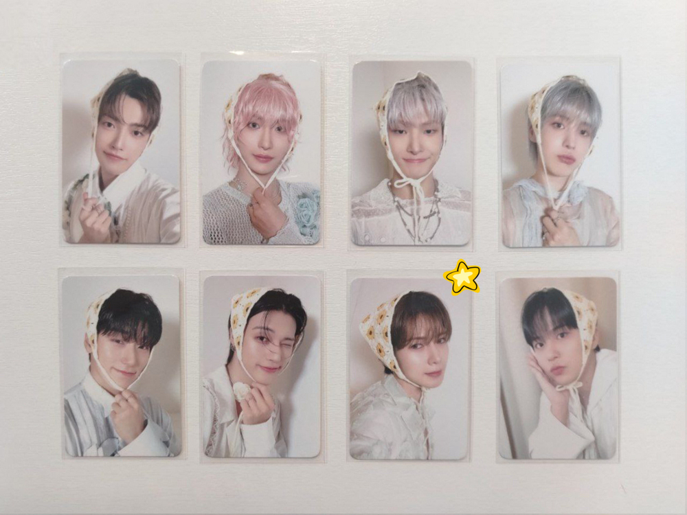 Фотокарты ATEEZ - GOLDEN HOUR Part.2 (Makestar)