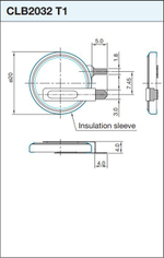 Аккумулятор Maxell CLB2032 T1