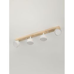 Светильник настенно-потолочный спот Rivoli Vivian 7078-704 4хGX53 15 Вт поворотный | Споты-Подсветки